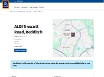 Website Screenshot ALDI
