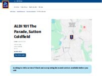 Website Screenshot ALDI