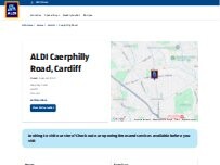 Website Screenshot ALDI