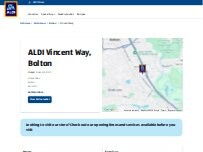 Website Screenshot ALDI