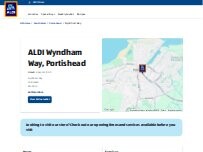 Website Screenshot ALDI