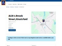 Website Screenshot ALDI