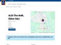 Website Screenshot ALDI