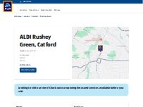 Website Screenshot ALDI