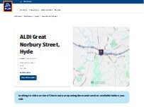 Website Screenshot ALDI