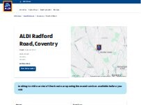 Website Screenshot ALDI