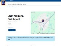 Website Screenshot ALDI