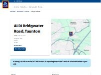 Website Screenshot ALDI