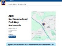 Website Screenshot ALDI