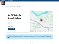 Website Screenshot ALDI