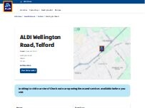 Website Screenshot ALDI