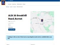 Website Screenshot ALDI