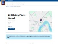 Website Screenshot ALDI