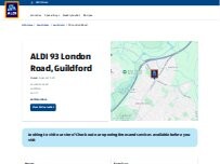 Website Screenshot ALDI