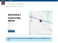 Website Screenshot ALDI
