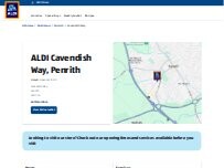Website Screenshot ALDI