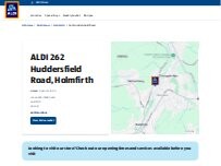 Website Screenshot ALDI