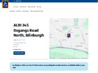 Website Screenshot ALDI