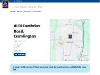 Website Screenshot ALDI