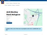 Website Screenshot ALDI