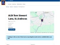 Website Screenshot ALDI