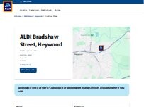 Website Screenshot ALDI