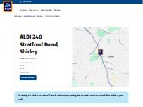 Website Screenshot ALDI
