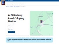Website Screenshot ALDI