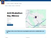 Website Screenshot ALDI