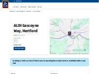 Website Screenshot ALDI