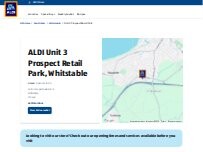Website Screenshot ALDI