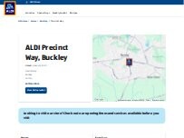 Website Screenshot ALDI