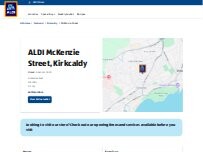 Website Screenshot ALDI