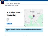 Website Screenshot ALDI