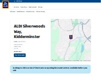 Website Screenshot ALDI