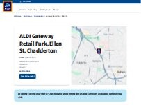 Website Screenshot ALDI