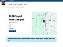Website Screenshot ALDI