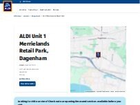 Website Screenshot ALDI
