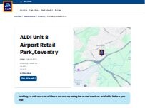 Website Screenshot ALDI
