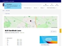 Website Screenshot ALDI