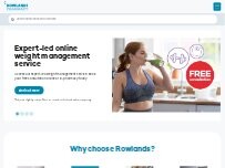Website Screenshot Rowlands Pharmacy Barrhead