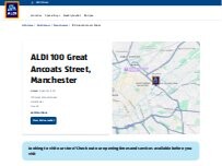 Website Screenshot ALDI