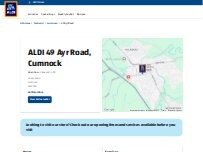 Website Screenshot ALDI