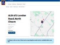 Website Screenshot ALDI