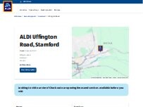 Website Screenshot ALDI