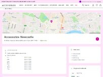 Website Screenshot Accessorize