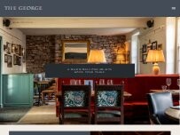 Website Screenshot The George at Backwell