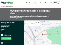 Website Screenshot Vets for Pets - Torquay