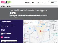 Website Screenshot Vets4Pets - Crewe