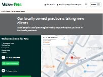 Website Screenshot Vets for Pets - Walton Vale
